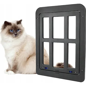 Obraz DVEŘE S KLAPKOU 34 x 44 CM PRO PSA KOČKU KYVNÉ DVEŘE s magnety