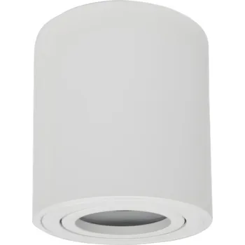 Bodové svítidlo Halogenové stropní svítidlo, LED trubice GU10, pohyblivé bodové svítidlo, přisazené, bílé