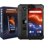 Smartphone Hammer Energy 2 GB / 16 GB 4G (LTE) černý