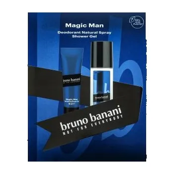 Pánský parfém Bruno Banani Magic Man dárková sada pro muže Set I. 75 ml