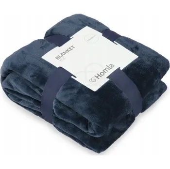 deka Deka 150x200cm HOMLA Rote 158765 Silná Tmavě Modrá Polyester Velká