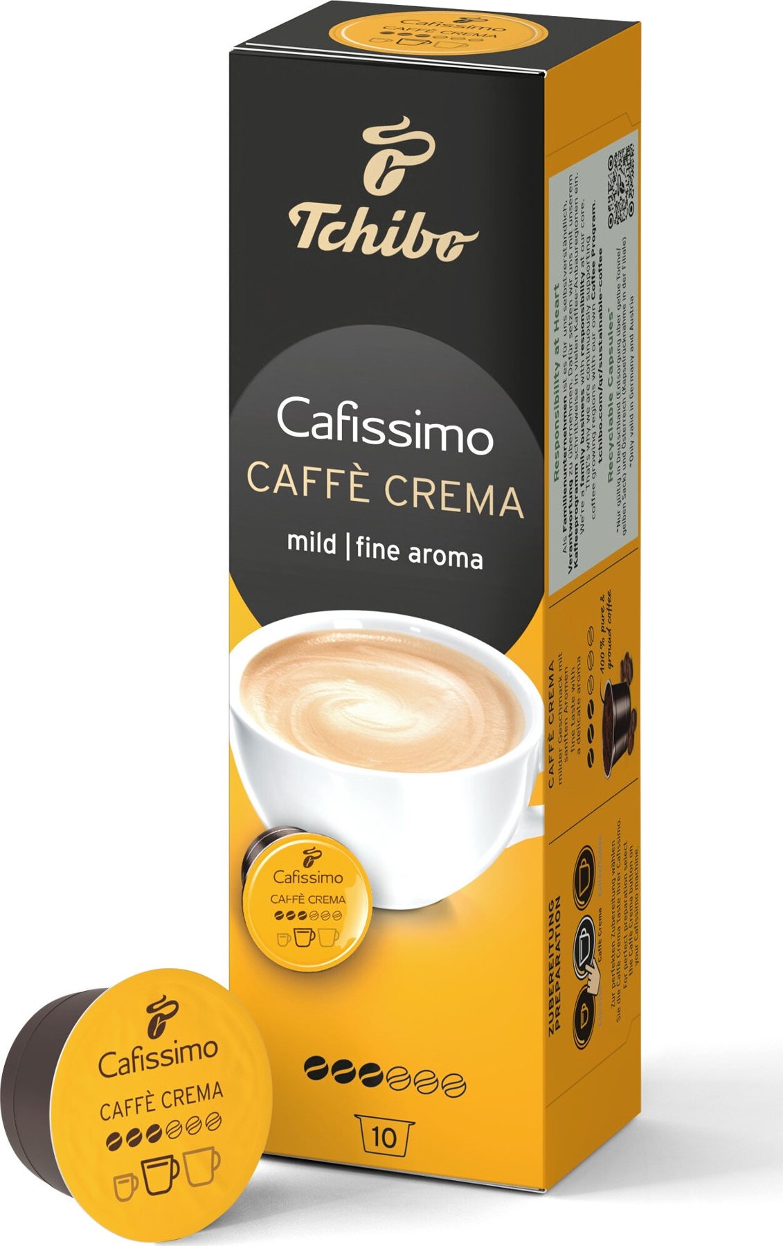 535520 - Cafissimo Caffè Crema jemná - Intenzita: 3/6
