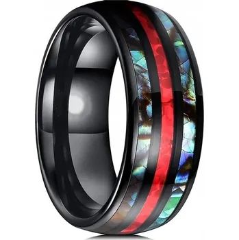 Prsten Prsten RE - 32097 - Černá/Červená/67mm KP-32097