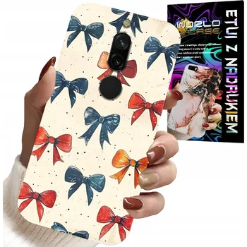 Pouzdro na mobilní telefon POUZDRO PRO XIAOMI REDMI 8 - BAREVNÉ STUŽKY, MÓDNÍ STUHA