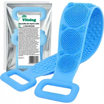 Masážní přístroj MASÁŽNÍ PŘÍSTROJ NA ZÁDA KRK RAMENA STEHNA NOHY MASÁŽNÍ KARTÁČ NA MYTÍ