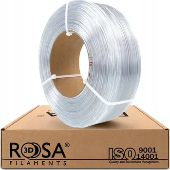 3D tisk Filament PETG Rosa 3D 1,75 mm 1 kg (1000 g) bezbarvý
