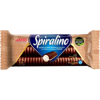 Spiralino Kokosové 42g cena za kartonové balení (Kartonové balení : 24 ks)