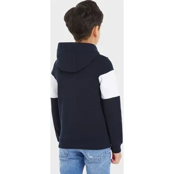 Pánská mikina Tommy Hilfiger Mikina Essential Colorblock KB0KB08385 S Tmavomodrá Regular Fit 14Y