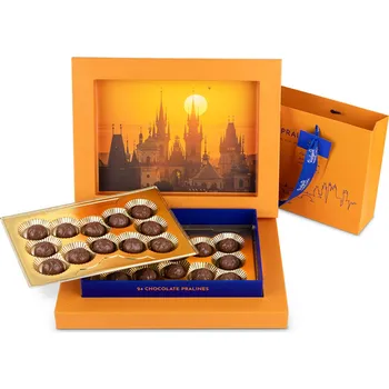 Bonboniéra Varis&Hill Prague Pralines Milk 266g cena za kartonové balení (Kartonové balení : 10 ks)