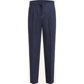 Brunello Cucinelli Pánské Oblekové Kalhoty Leisure Fit Ze...