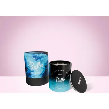 Svíčka Puella EmiJa vonná svíčka 230 g černý rybíz, pomerančový květ