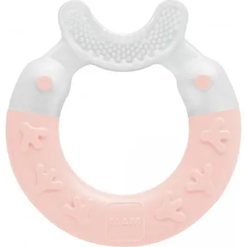 MAM KOUSÁTKO BITE & BRUSH, 3+ měsíce - růžová