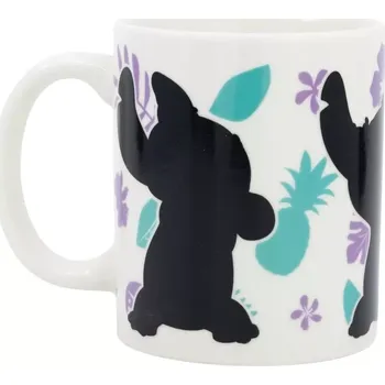 STOR Hrneček keramický měnící barvu Stitch 325 ml