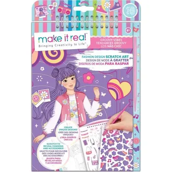 Kosmetika Make It Real Návrhářské portfolio vyškrabovací