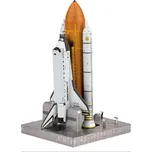 Kovové 3D puzzle vesmírný raketoplán na startovací rampě METAL EARTH ICONX