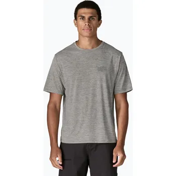 Pánské tričko Pánské tričko Patagonia Capilene Cool Daily - Strataspire feather grey