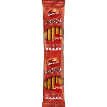Bohemia Hradecké tyčinky Kmín a sůl 100g cena za kartonové balení (Kartonové balení : 30 ks)