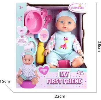 Panenka Panenka miminko 29 cm s doplňky a nočníkem