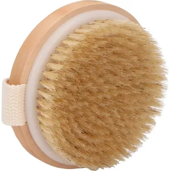 Masážní přístroj Camerazar Přírodní bambusový kartáč na masáž proti celulitidě