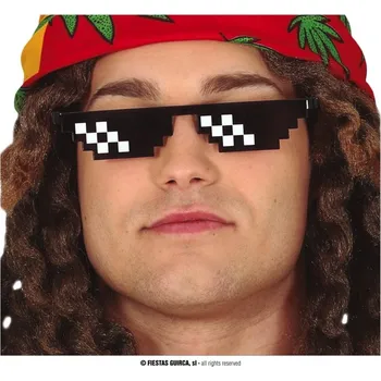 Karnevalový doplněk GuircaBrýle Pixel - Thug Life