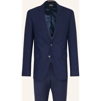 Pánské sako Boss Pánský Oblek Huge Slim Fit, tmavě modrá, 52