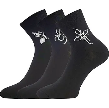 Dámské ponožky Dámské ponožky Boma - Tatoo, černá Barva: Černá, Velikost: 39-42