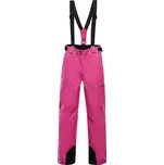Alpine Pro EDESA 2 RŮŽOVÁ DÁMSKÉ LYŽAŘSKÉ KALHOTY S MEMBRÁNOU PTX SNOW XL