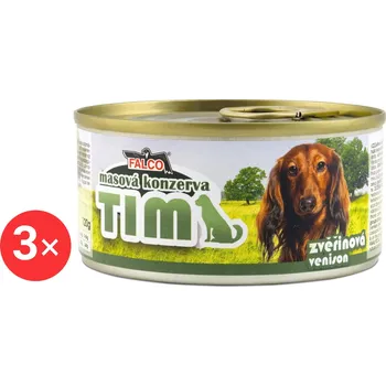 Krmivo pro psa Sokol Falco TIM zvěřinová 3 × 120 g