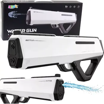 Hračka Elektrická vodní pistole Battle Pro bílá 12 m, 400 ml