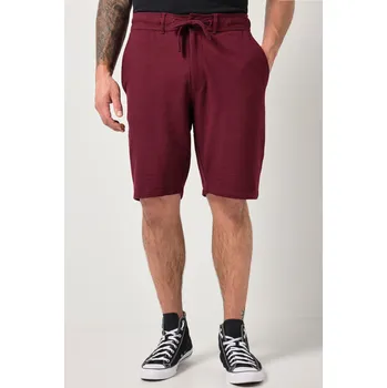 Pánské kraťasy JP1880, Plus size Bermudy JP1880, žerzej, pas s knoflíkem a zipem, 4 kapsy, do 8XL pro plnoštíhlé nadměrná velikost, 826921356-1452, nachový, 3XL, Plus size oblečení, Oblečení pro vysoké muže, Nadměrné velikosti, Oblečení pro plnoštíhlé.