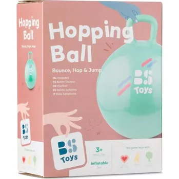 Hopsadlo Skákací míč se rukojetí – zelený, průměr 45 cm