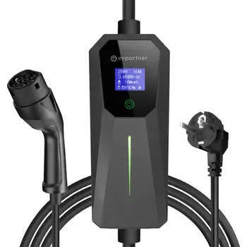 Nabíjecí stanice pro elektromobil EVPartner Nabíječka pro elektromobil a Plug-in Hybrid do zásuvky 230 V Typ 2 3,6 kW 3 m