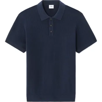 Celio Polo tričko Nenur 1186493 Tmavě modrá S