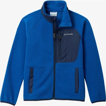 Dětská móda Chlapecká bunda Columbia Fast Trek V Full Zip - mountain blue/collegiate navy