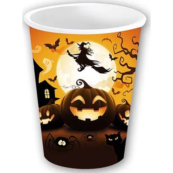 Karnevalový kostým GuircaHalloweenská kelmínky s dýněmi 6ks