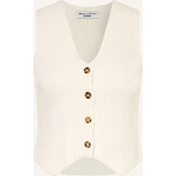 Dámská vesta Marc O'polo Denim Dámská Pletená Vesta, režná, 34