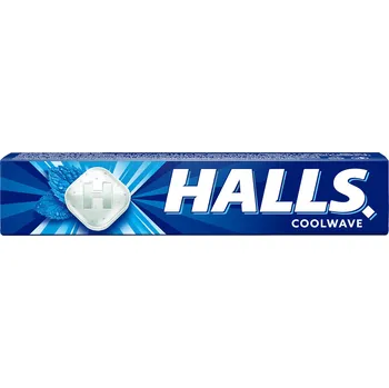 Halls Coolwave 33,5g cena za kartonové balení (Kartonové balení : 20 ks)