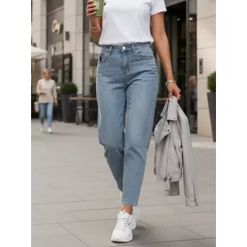 Dámské kalhoty Dámské kalhoty DSTREET UY2861 MODRÁ XL