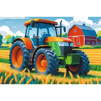 Dětské zboží Trefl puzzle Farmářův vůz 60 dílků