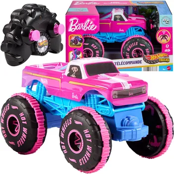 autíčko rc monster truck hot wheels barbie 1:24