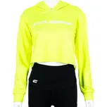 Mikina Crussis dámská krátká NEON YELLOW Velikost: L