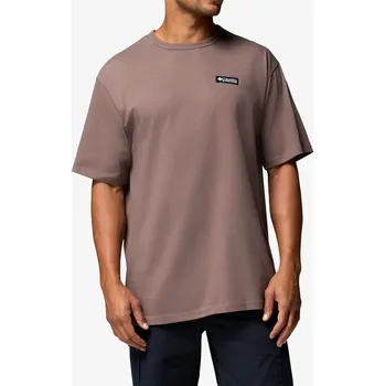 Pánské oblečení Bavlněné tričko Columbia CSC Heavyweight Back Graphic Tee - iron/photoreal cmyk