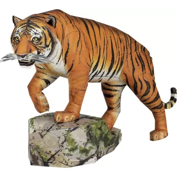 3D puzzle Kovové 3D puzzle tygr bengálský METAL EARTH