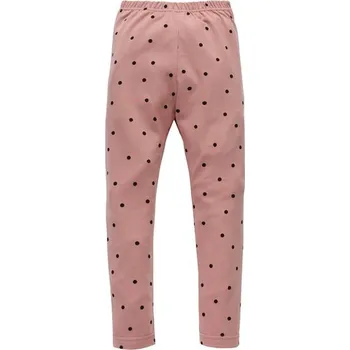 Kojenecké oblečení PINOKIO Legíny Tres Bien puntíky STARORŮŽOVÁ - 104