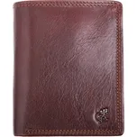 Pánská kožená peněženka Cosset 4501 Komodo hnědá