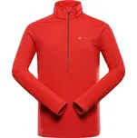 Alpine Pro GETT 2 ČERVENÁ PÁNSKÁ SPORTOVNÍ MIKINA XXXXL