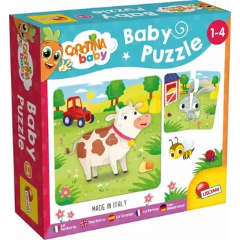 Puzzle Carotina baby puzzle farma