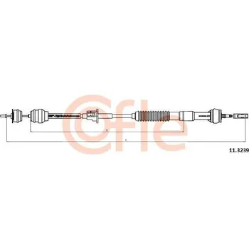 Spojkové lanko COFLE Spojkové lanko CFL 11.3239