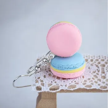 Náušnice CircusMind Náušnice makronky tříbarevné S4540