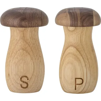 Kořenka Bloomingville Dřevěná slánka a pepřenka Rahim